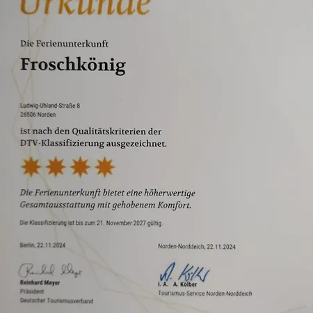 Froschkoenig Holiday home *